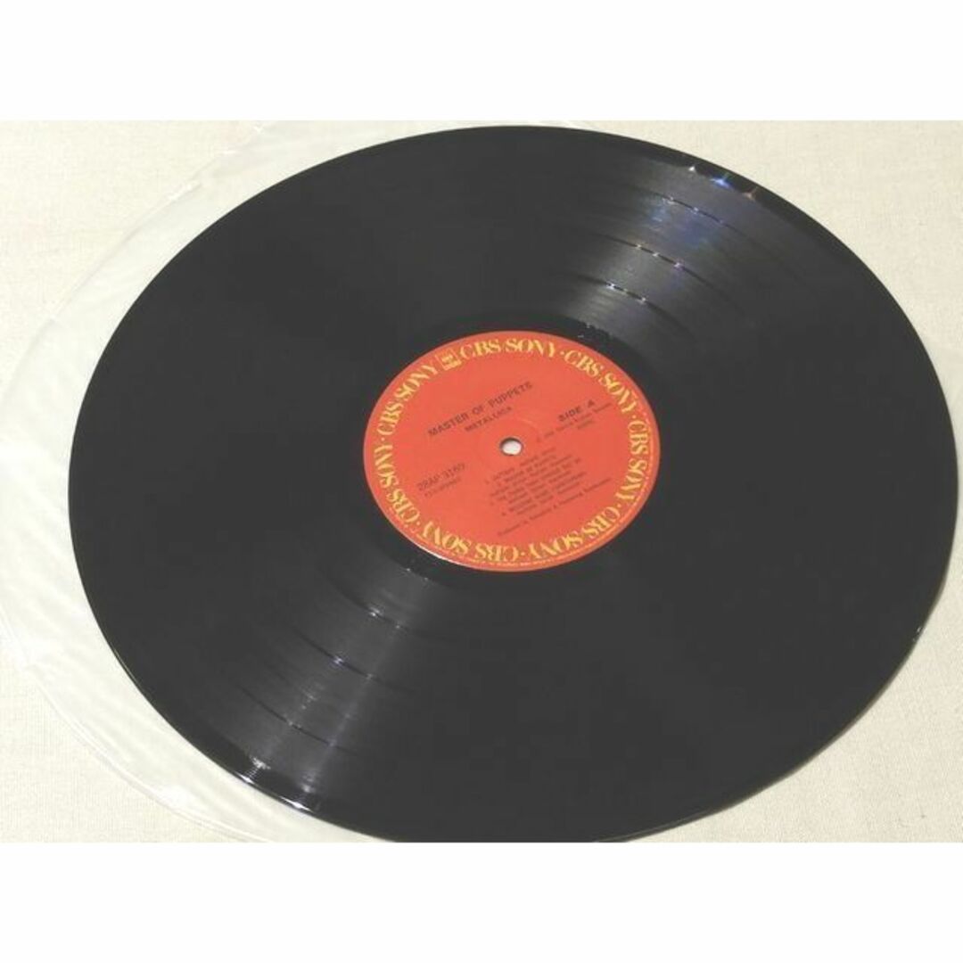 国内盤 帯付き メタリカ メタルマスター レコード ◇ LP ヘヴィメタル