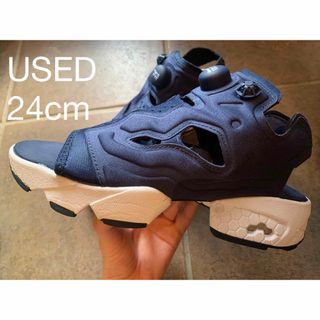 リーボック(Reebok)のReebok ポンプサンダル USED 24cm(サンダル)