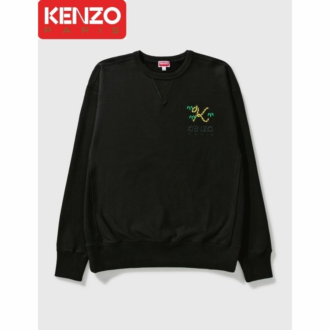 KENZO "タイガー テイル K" オーバーサイズ スウェットシャツ