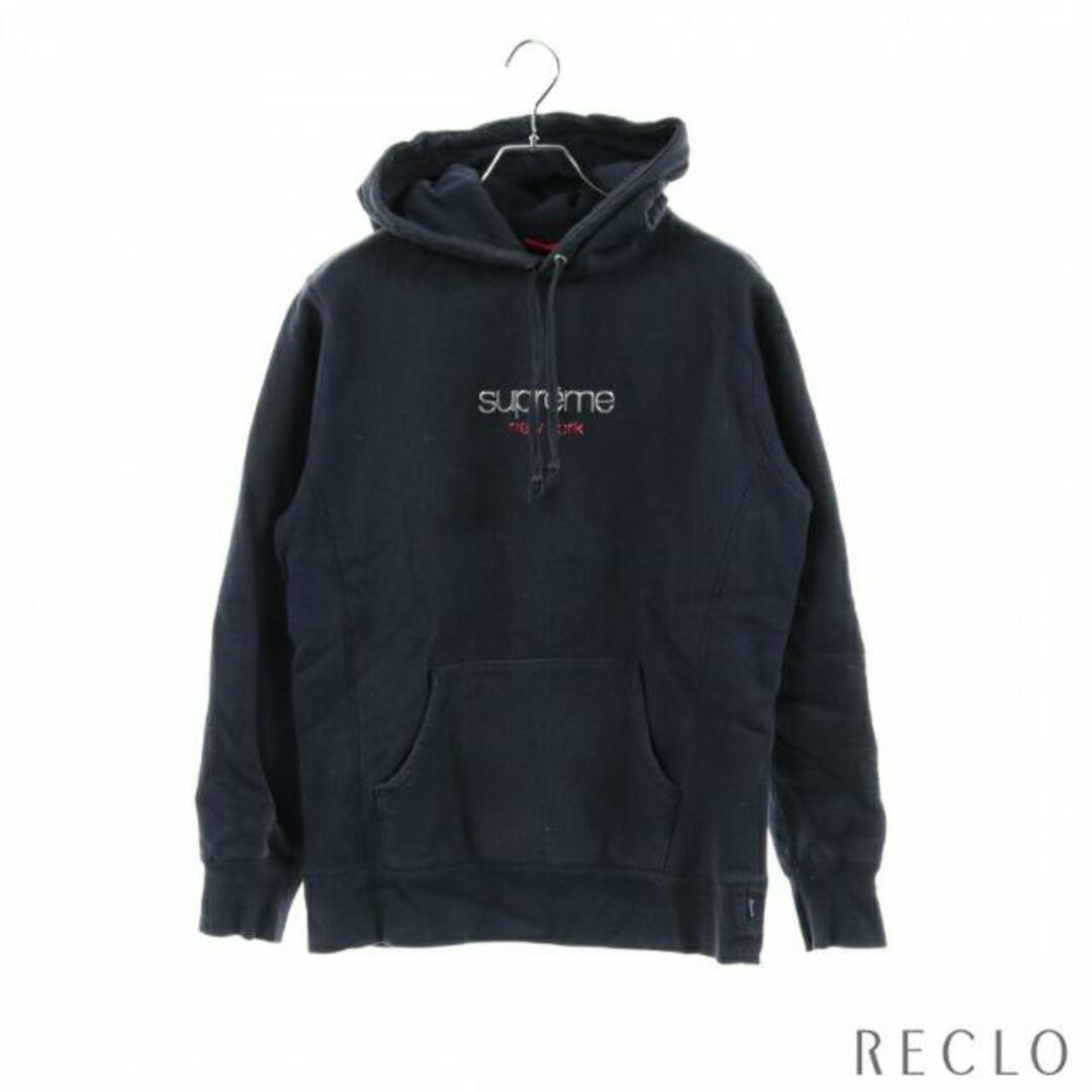 Chrome Classic Logo Hooded Sweatshirt プルオーバーパーカー ネイビー