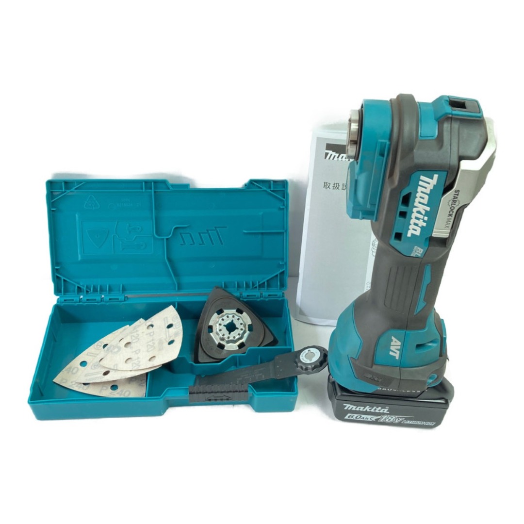 日本王者 **MAKITA マキタ 18V 充電式マルチツール (バッテリ1個