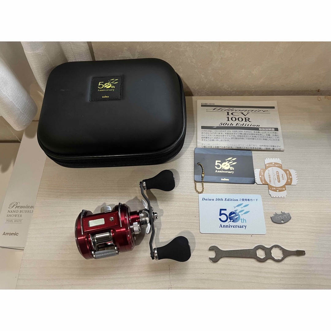激レア ダイワ ミリオネア ICV 100 50thエディション 新品の通販 激レア ダイワ ミリオネア ICV 100 50thエディション 新品の通販