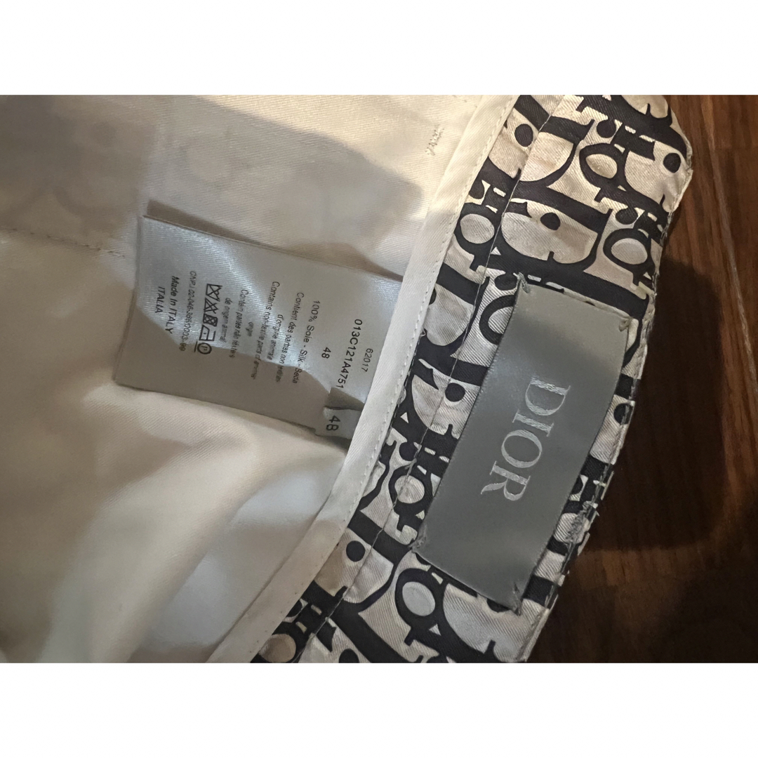 Dior - dior ディオール シルク オブリーク バミューダ ショートパンツ