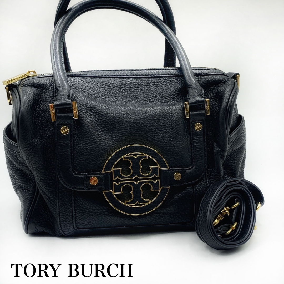 極美品 TORY BURCH トリーバーチ アマンダ 2wayバッグ ななめがけ 送料