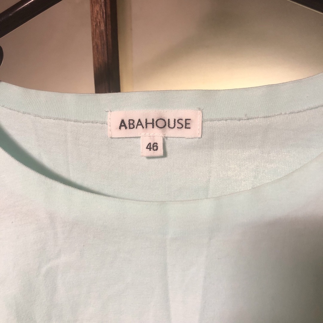 ABAHOUSE(アバハウス)の【美品】ABAHOUSE アバハウス 2WAY袖ラインポケットT 伸び防止 M メンズのトップス(Tシャツ/カットソー(半袖/袖なし))の商品写真