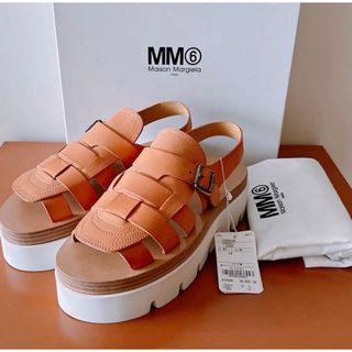 maison margiela スタッズ サンダル 38-