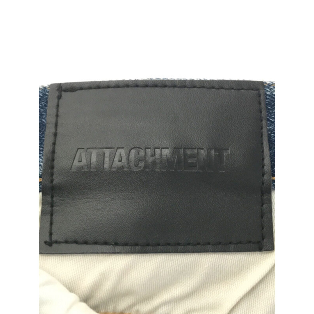 ATTACHIMENT(アタッチメント)のアタッチメント クラッシュ加工 ハイストレッチセルヴィッチデニムパンツ メンズのパンツ(デニム/ジーンズ)の商品写真