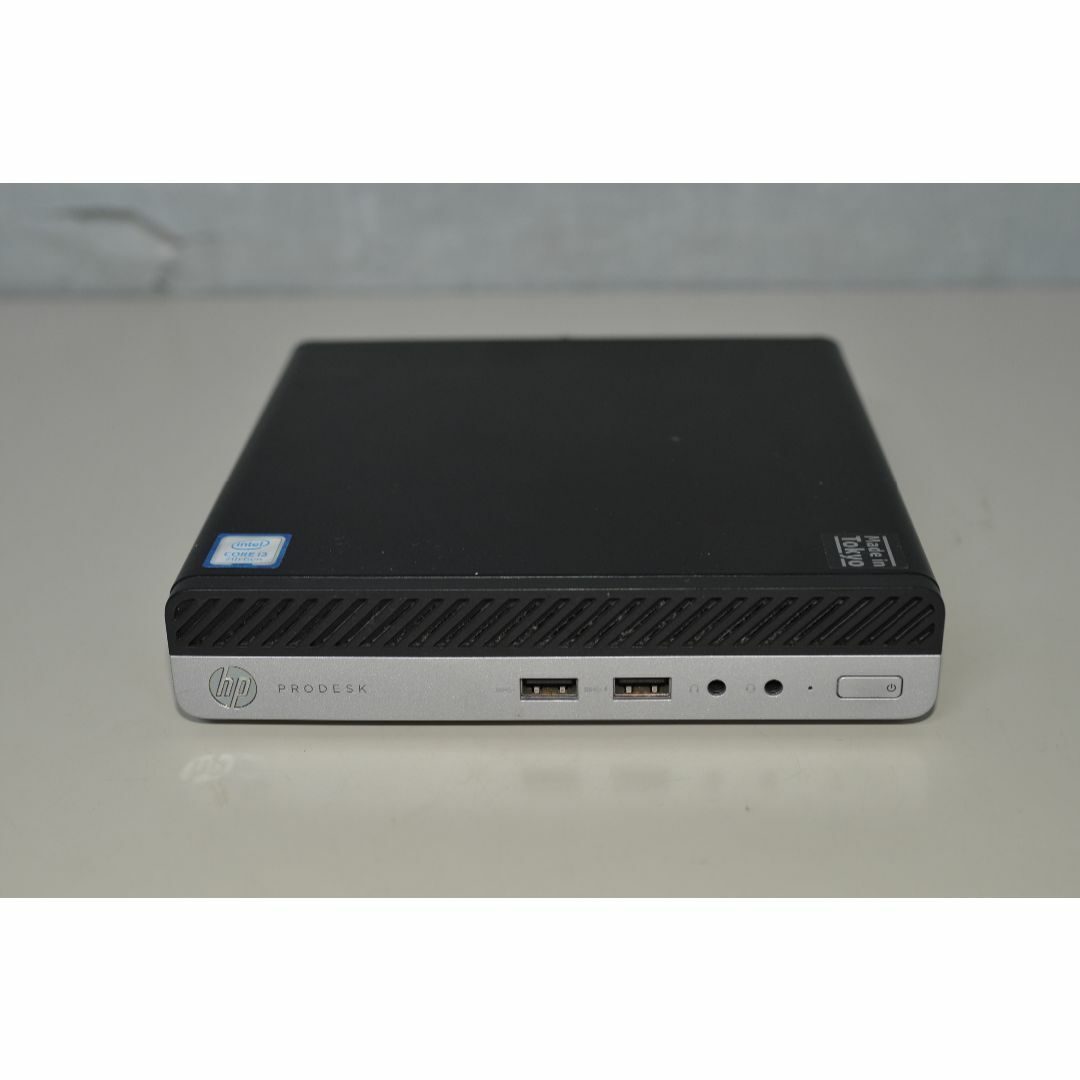 省スペースminiデスクトップPC HP Prodesk 400 G3 DMPC/タブレット