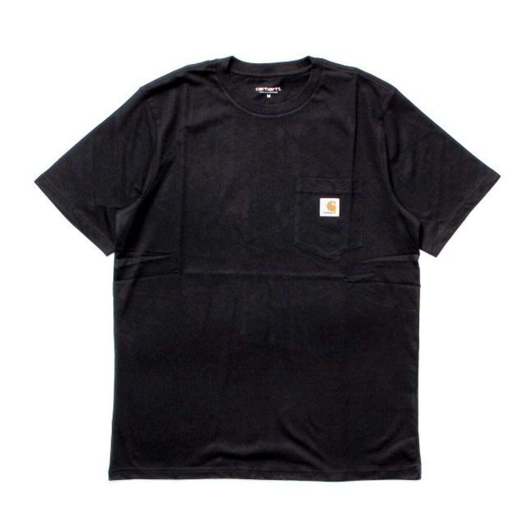 【新品未使用】 Carhartt WIP カーハートWIP Tシャツ カットソー ポケT ロゴ S/S POCKET T-SHIRT I022091 【Lサイズ/BLACK】