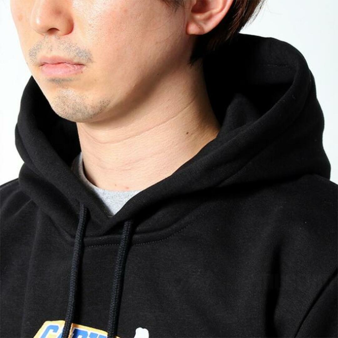 【新品未使用】 カーハート Carhartt パーカー HOODED CHOCOLATE BAR SWEATSHIRT ブラック Sサイズ I029532 【Sサイズ/BLACK】 3