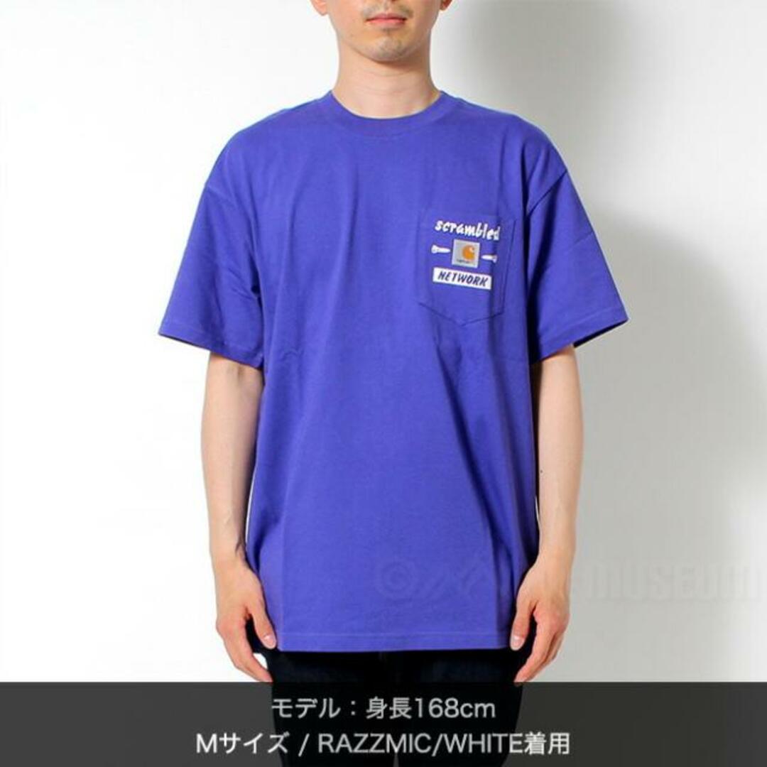 新品sacai×CarharttWIP T-shirt /BLUE サイズ1 S