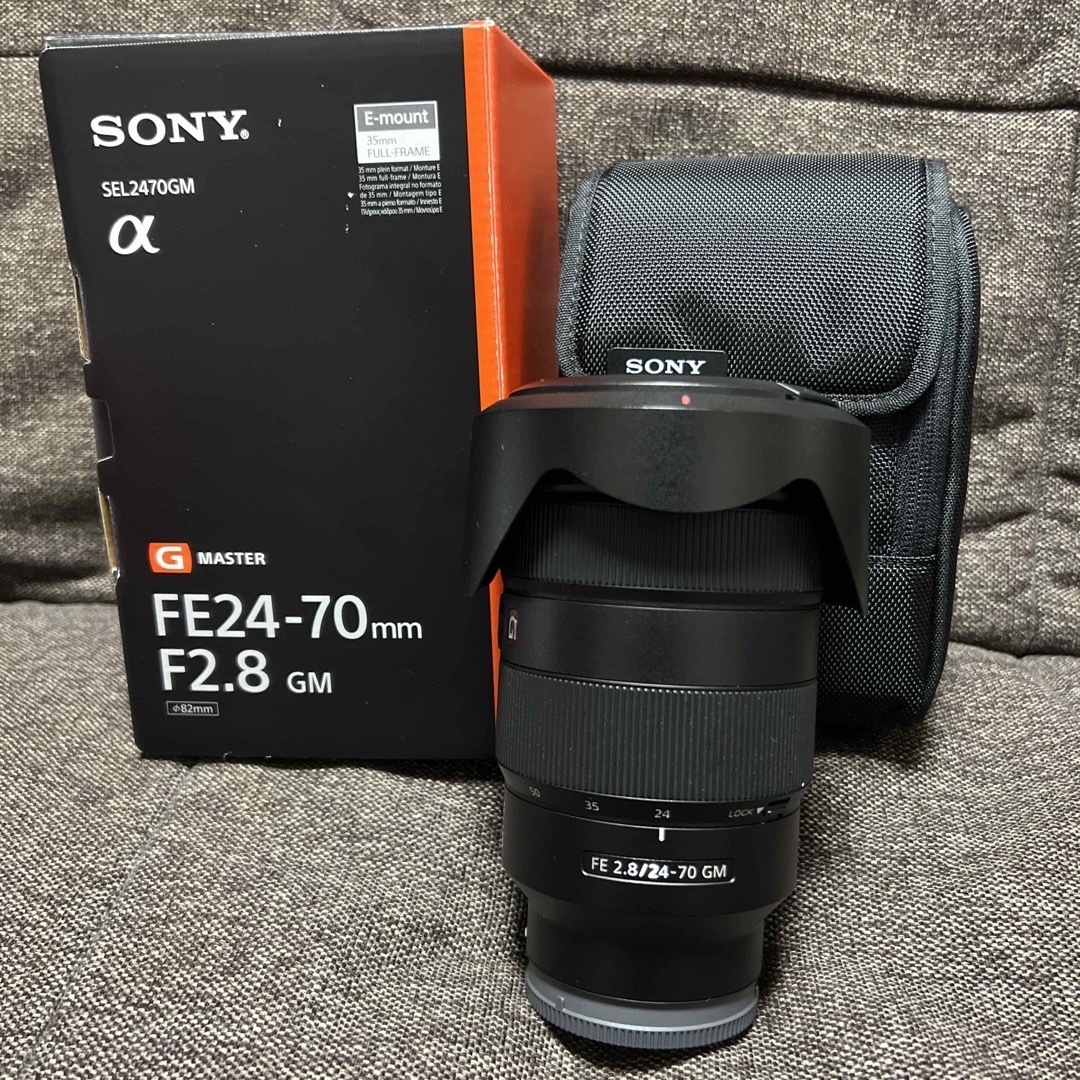 SONY レンズ FE 24-70F2.8 GM 【フィルター無し】