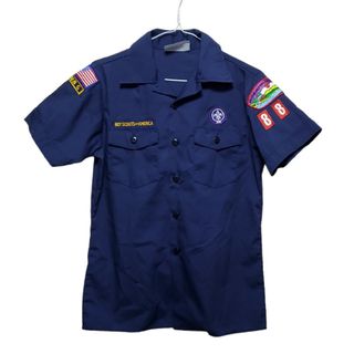 ミリタリー(MILITARY)のUSA製 ボーイスカウトシャツ(Tシャツ/カットソー)