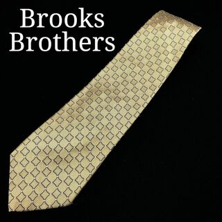 ブルックスブラザース(Brooks Brothers)のブルックスブラザーズ チェック ライトイエロー ネクタイ A106-G20(ネクタイ)