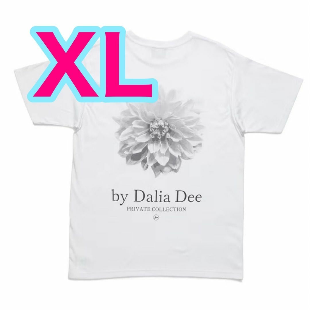 トップスFRAGMENT × DALIA DEE T-SHIRT WHITE XL