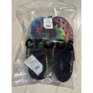 クロックス(crocs)のクロックス classic lined tie dye clog 29cm(サンダル)