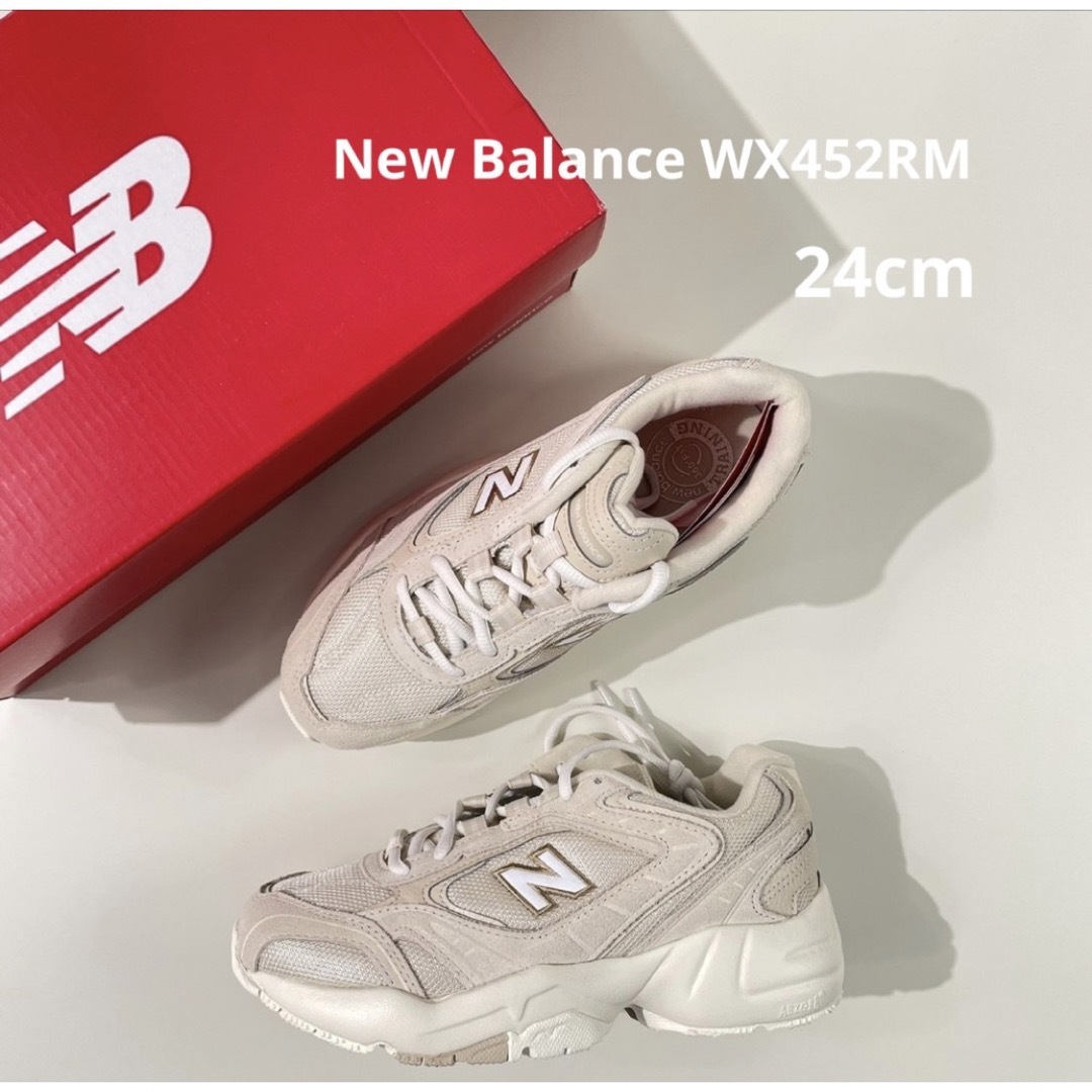 新品未使用】【即日発送】NewBalance WX452RM 24cm - スニーカー