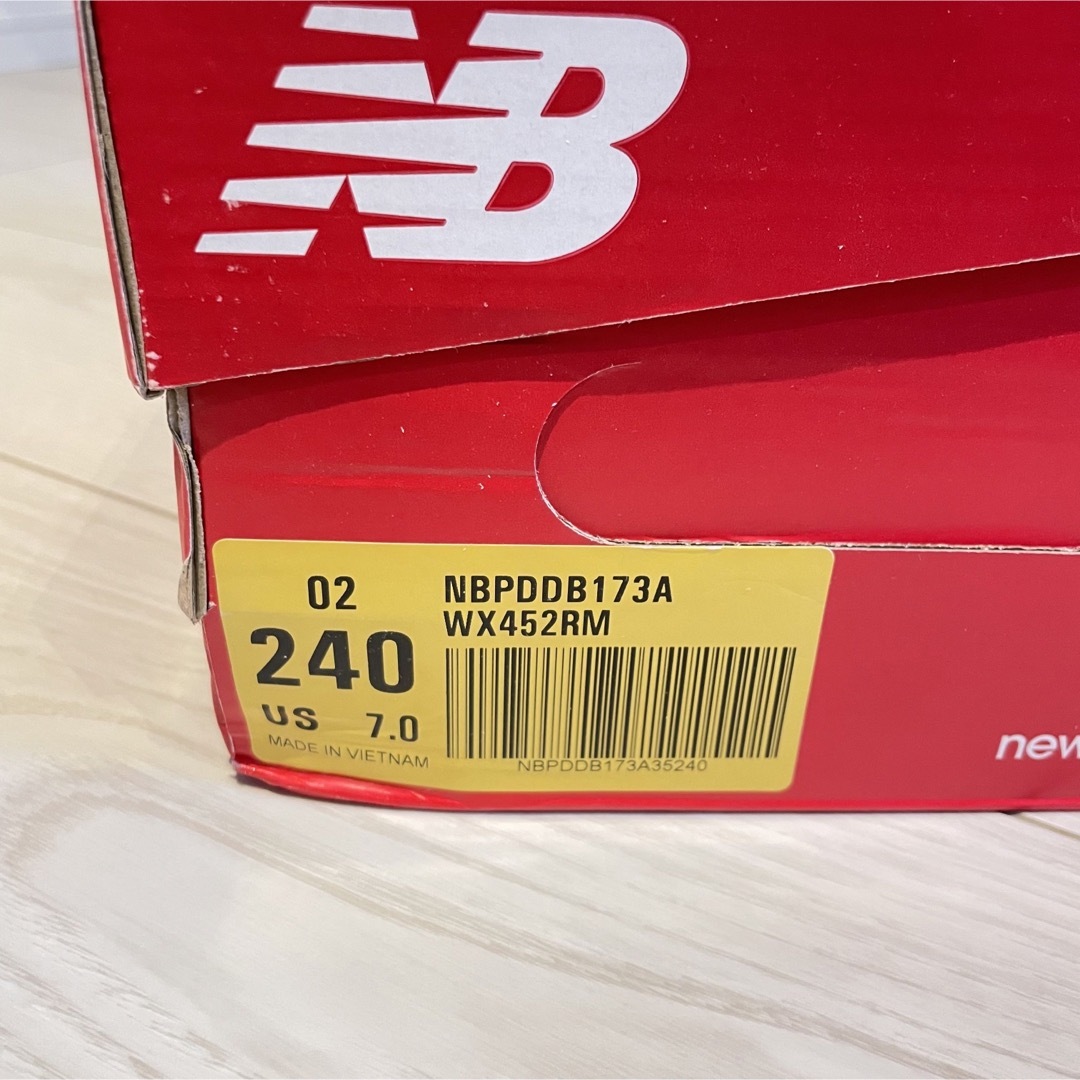 【在庫残り1点】【即日発送】NewBalance WX452RM 24cm レディースの靴/シューズ(スニーカー)の商品写真