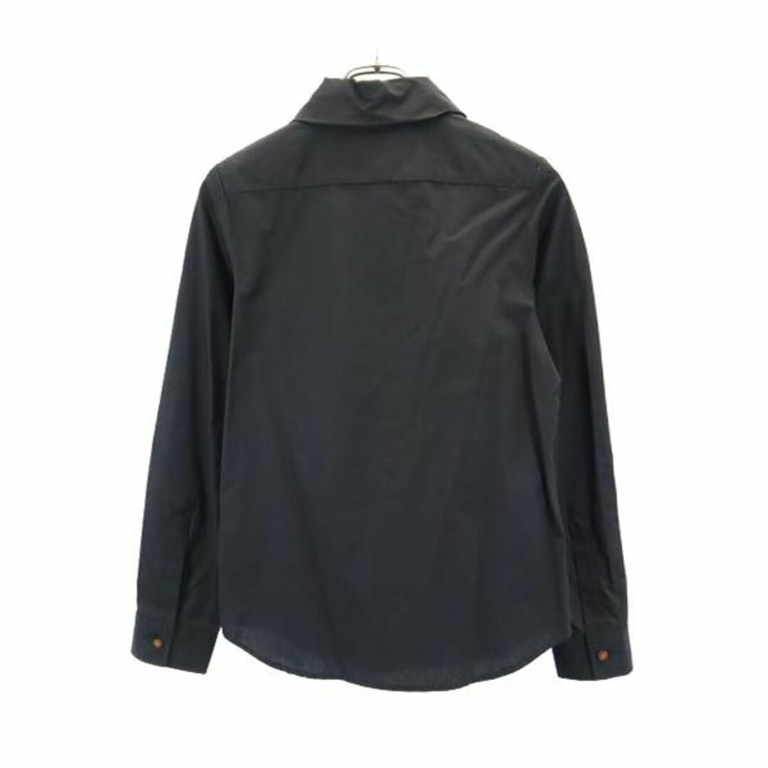 ヴィヴィアンウエストウッド レッドレーベル 日本製 長袖 シャツ 2 ブラック Vivienne Westwood Red Label 刺繍 レディース 【230727】 メール便可 1