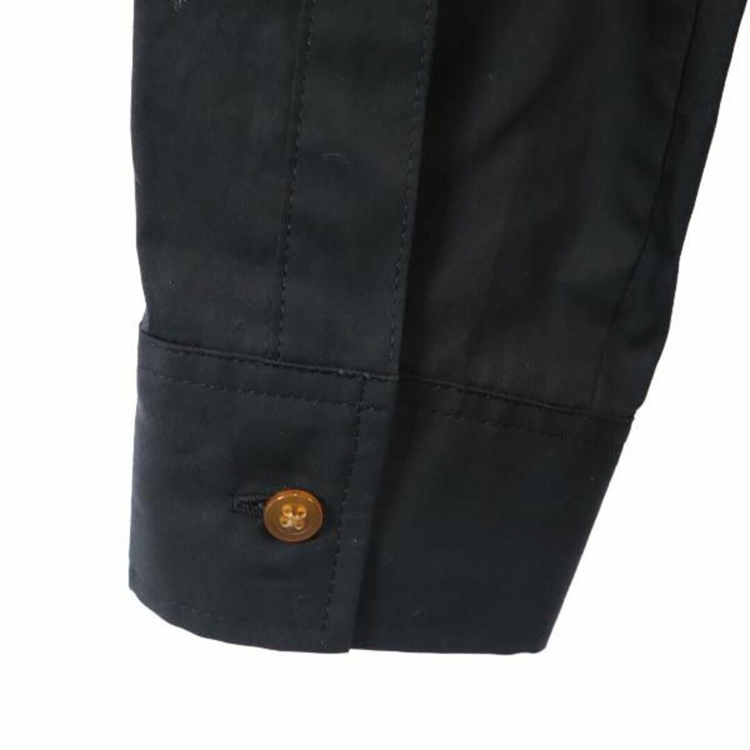 ヴィヴィアンウエストウッド レッドレーベル 日本製 長袖 シャツ 2 ブラック Vivienne Westwood Red Label 刺繍 レディース 【230727】 メール便可 2