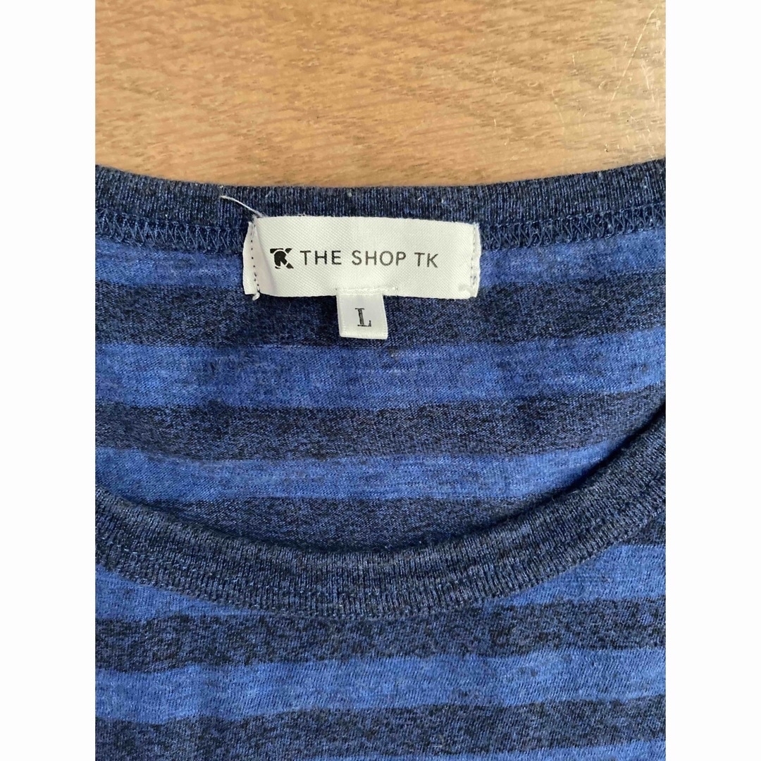 THE SHOP TK(ザショップティーケー)のTHE SHOP TK  メンズTシャツ　Lサイズ メンズのトップス(Tシャツ/カットソー(半袖/袖なし))の商品写真