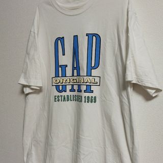 ギャップ(GAP)の【お取引中の商品です】GAP メンズ・ユニセックス ロゴＴシャツ Ｌサイズ(Tシャツ/カットソー(半袖/袖なし))