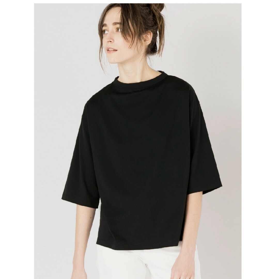 handvaerk - 新品です:handvaerk | 60/2 ボトルネックTシャツの通販