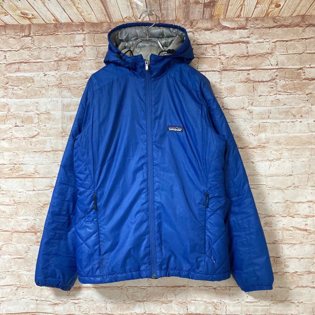 パタゴニア Patagonia ジャケット ナイロン 中綿 フルジップ XS 青 | フリマアプリ ラクマ