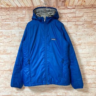 パタゴニア(patagonia)のパタゴニア Patagonia ジャケット ナイロン 中綿 フルジップ XS 青(ダウンジャケット)