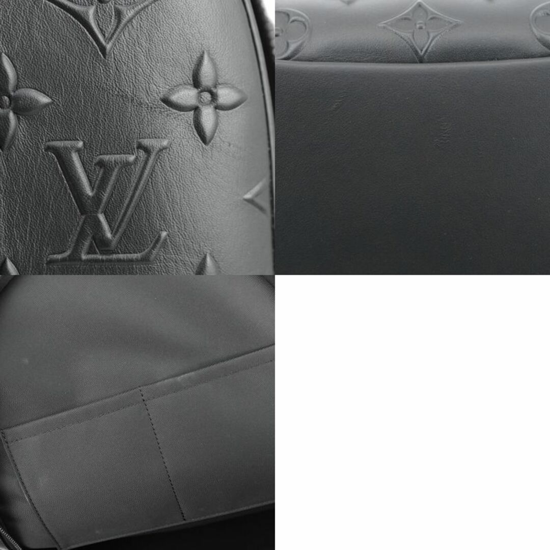 LOUIS VUITTON(ルイヴィトン)のルイヴィトン バックパック リュック メンズ ブラック LV 新品同様 4212 メンズのバッグ(バッグパック/リュック)の商品写真