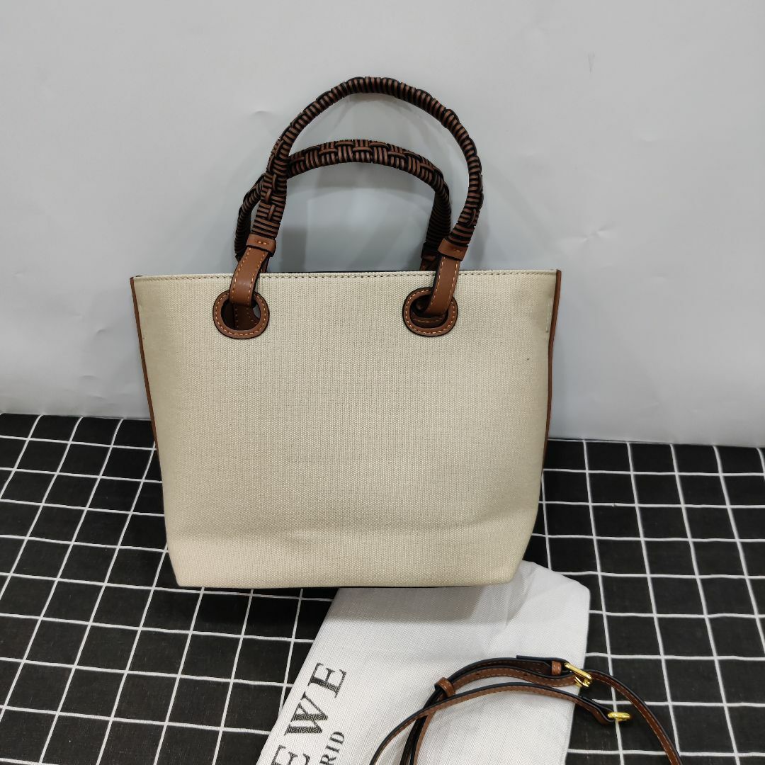 LOEWE ロエベ アナグラム トートバッグ スモール ジャガードカーフスキン