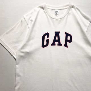 ギャップ(GAP)のOLD GAP ロゴプリント Tシャツ ホワイト オールドギャップ 半袖(Tシャツ/カットソー(半袖/袖なし))