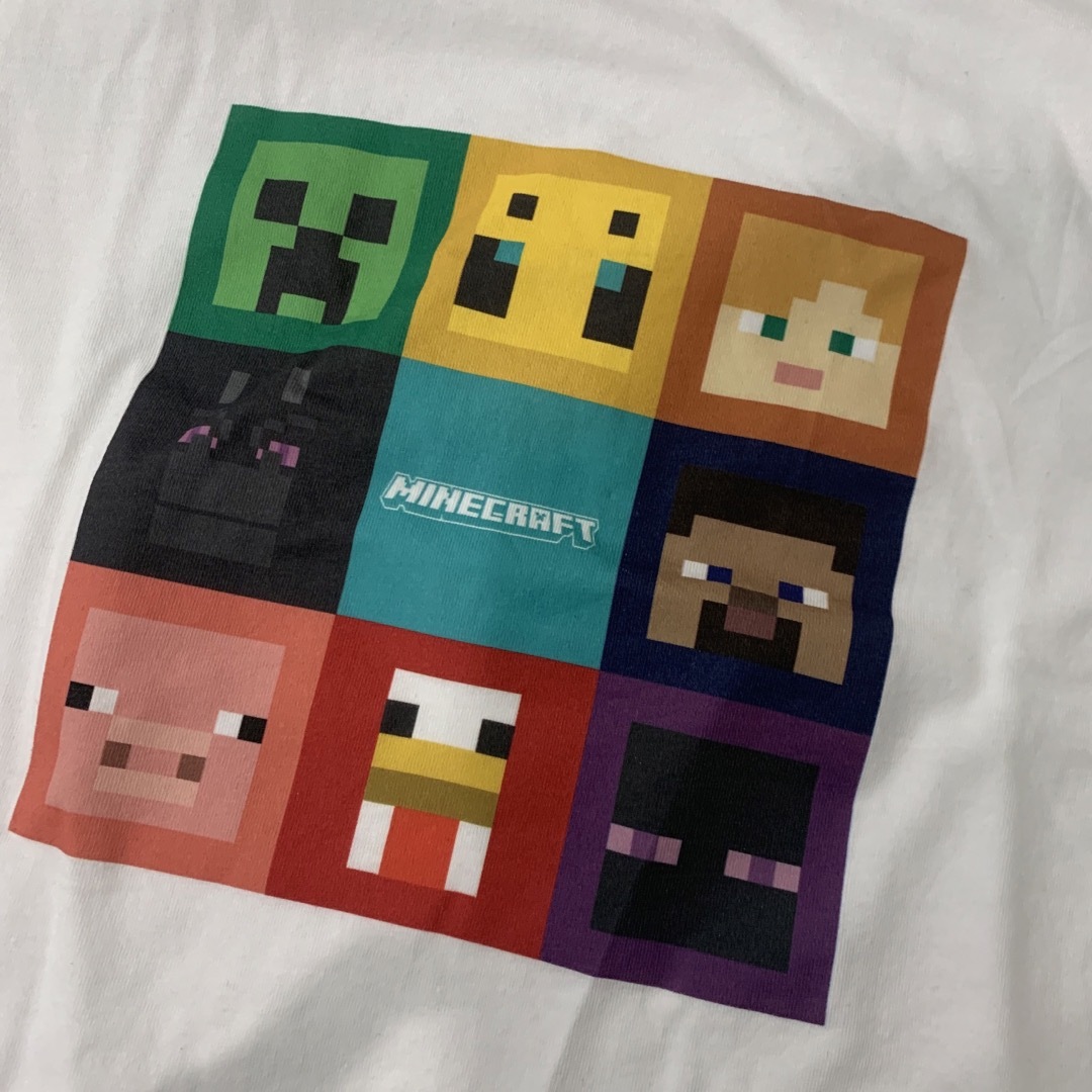 UNIQLO(ユニクロ)のユニクロ Minecraft Tシャツ110cm キッズ/ベビー/マタニティのキッズ服男の子用(90cm~)(Tシャツ/カットソー)の商品写真