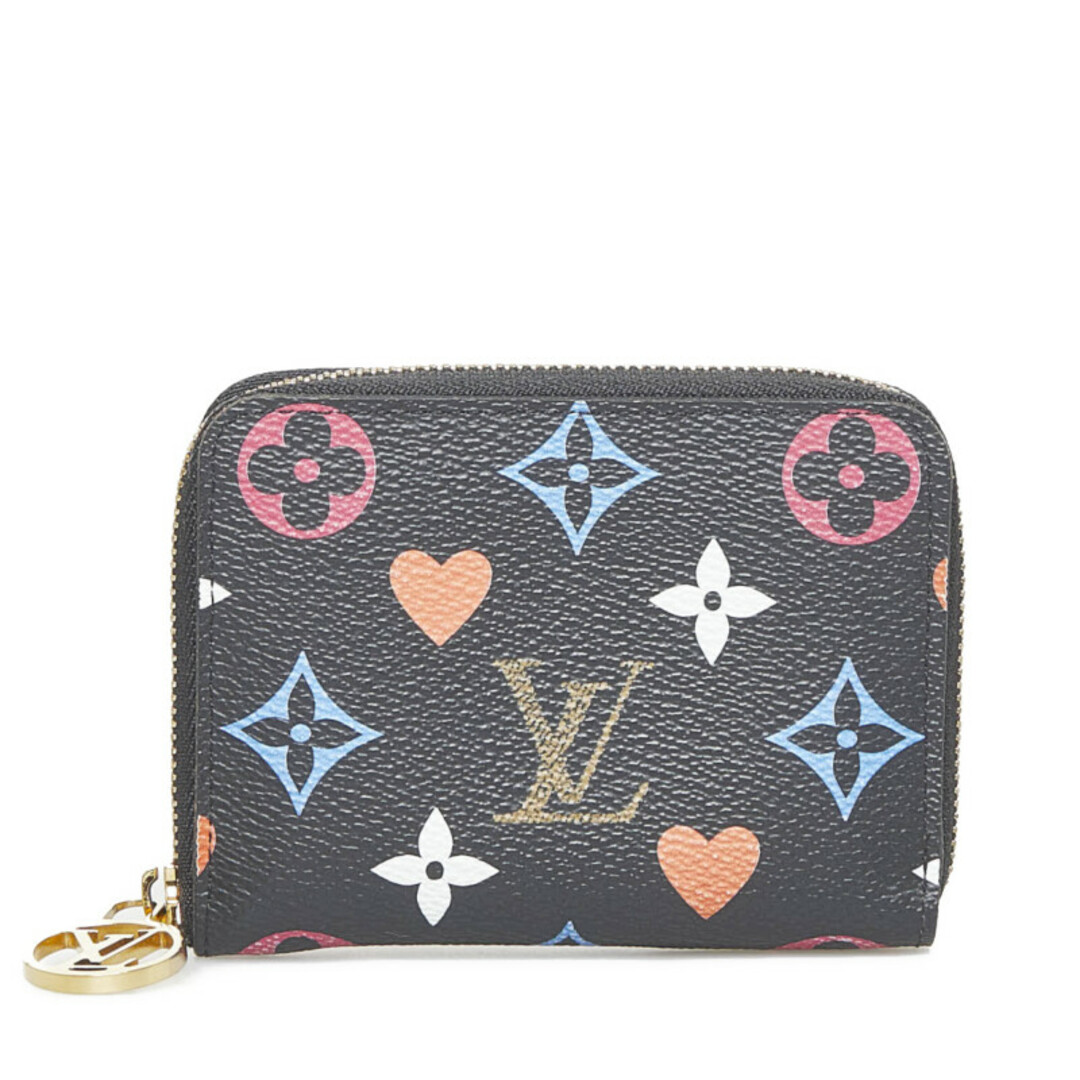 ルイ ヴィトン モノグラム ゲーム オン ジッピーコインパース コインケース 小銭入れ M80305 PVC レディース LOUIS VUITTON 【227-10864】