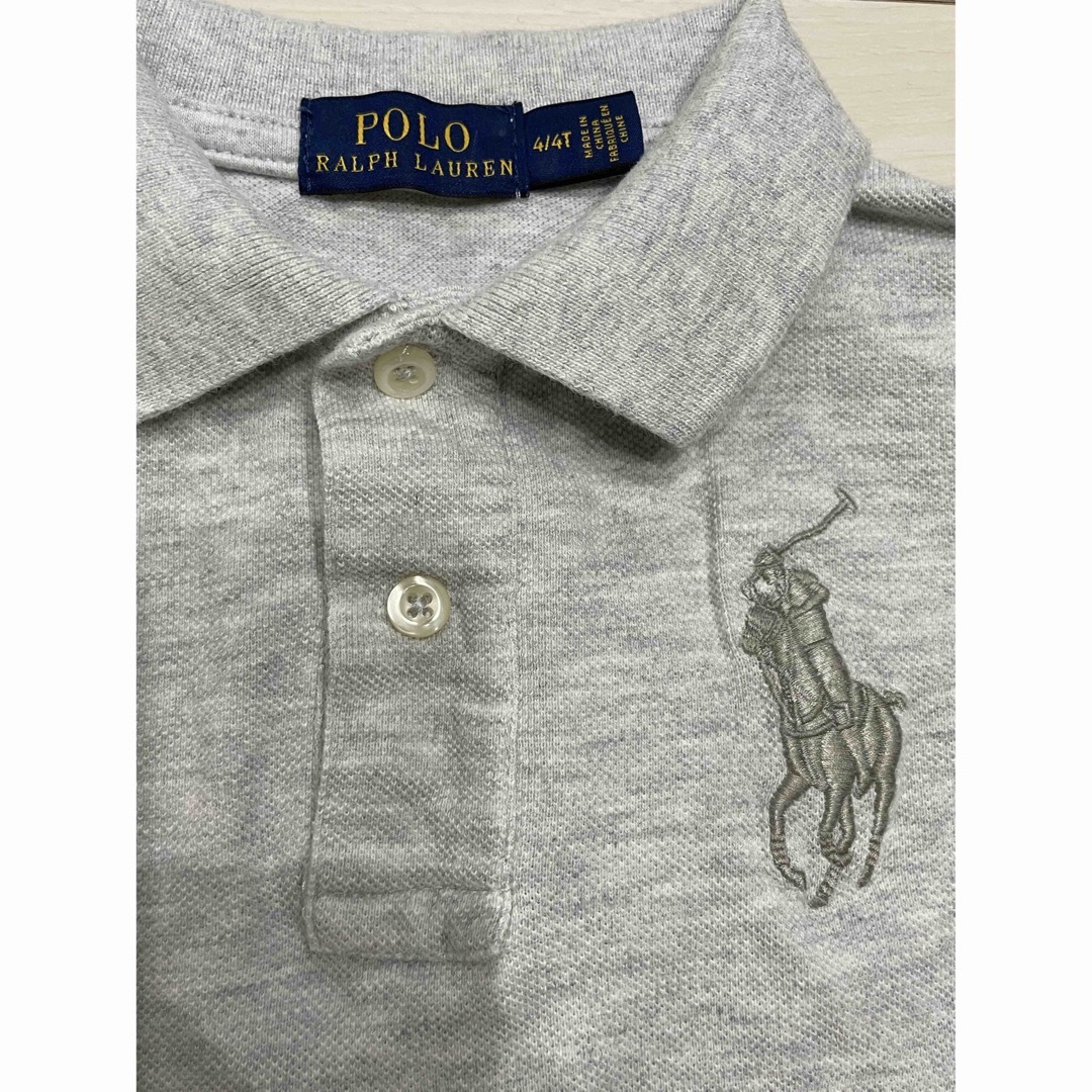 POLO RALPH LAUREN(ポロラルフローレン)のラルフローレン　ビッグポニー　ポロシャツ　4T 110cm キッズ/ベビー/マタニティのキッズ服男の子用(90cm~)(Tシャツ/カットソー)の商品写真