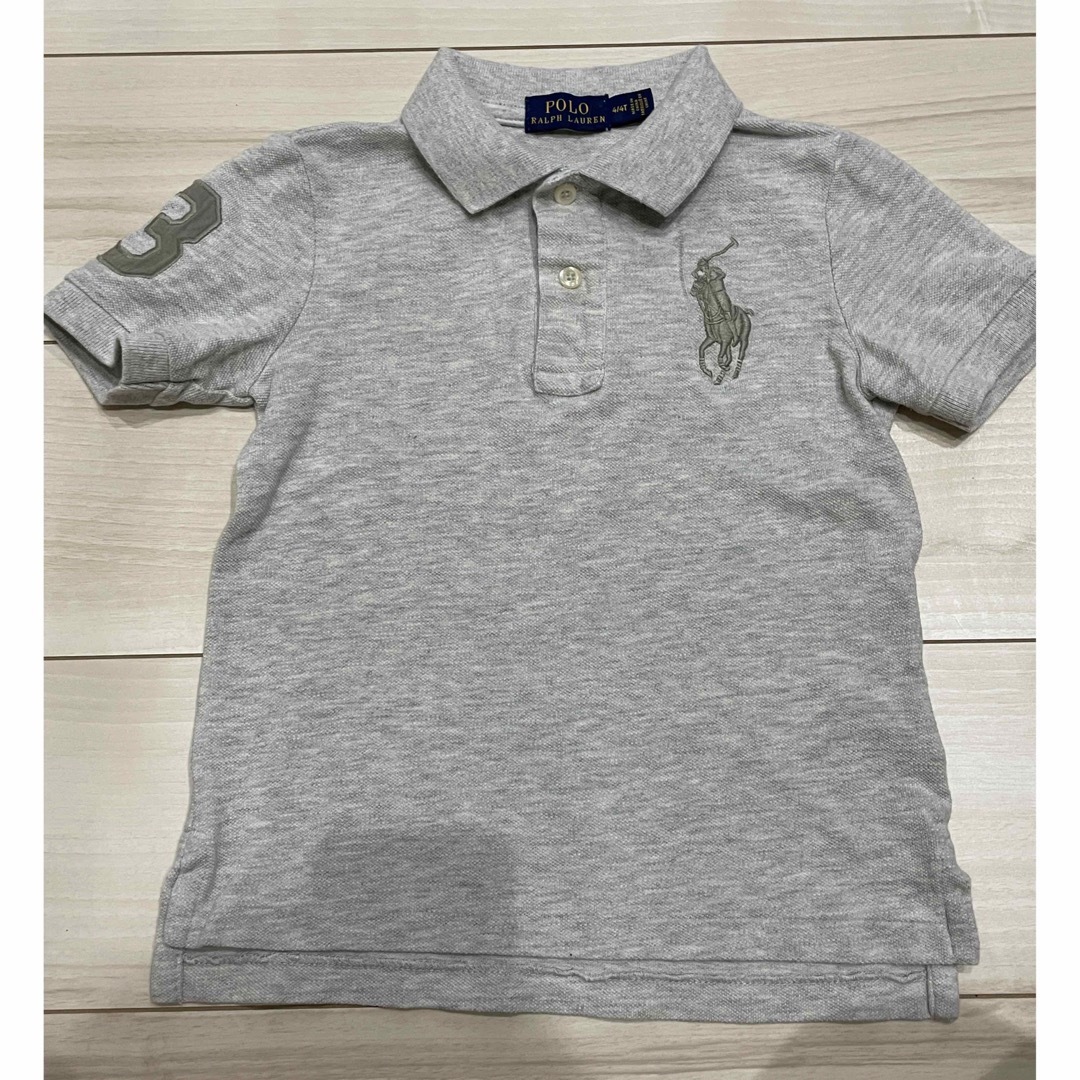 POLO RALPH LAUREN(ポロラルフローレン)のラルフローレン　ビッグポニー　ポロシャツ　4T 110cm キッズ/ベビー/マタニティのキッズ服男の子用(90cm~)(Tシャツ/カットソー)の商品写真