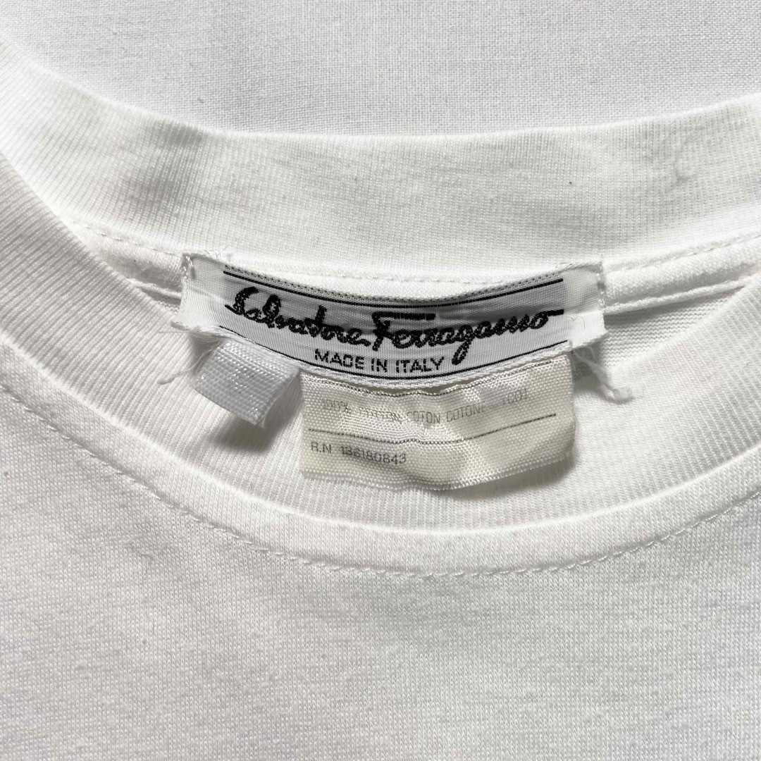 Salvatore Ferragamo(サルヴァトーレフェラガモ)のイタリア製 Salvatore Ferragamo 半袖 Tシャツ ハイヒール メンズのトップス(Tシャツ/カットソー(半袖/袖なし))の商品写真