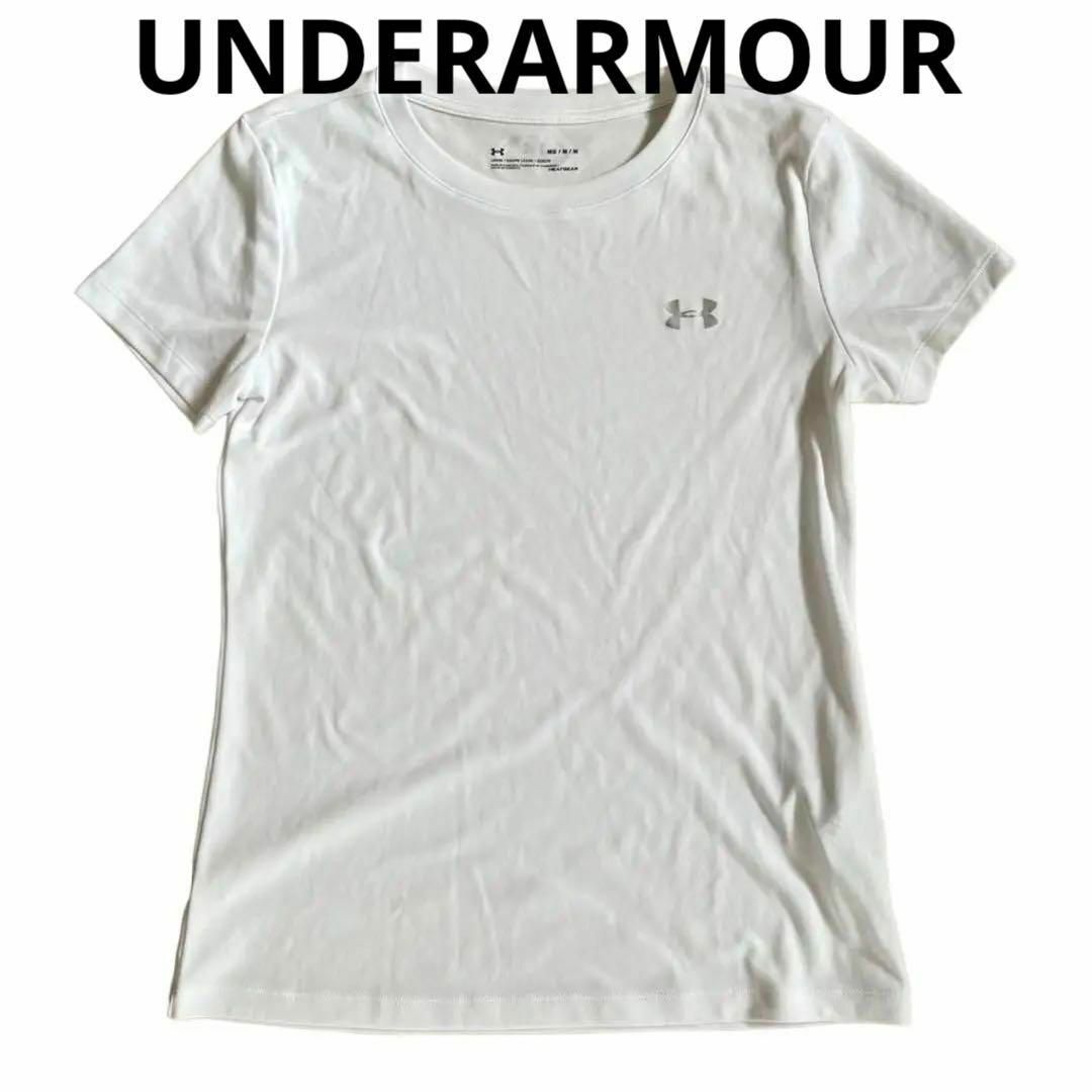 UNDER ARMOUR(アンダーアーマー)のアンダーアーマー　MDサイズ スポーツウェアトレーニング　ジム　HEATGEAR レディースのトップス(Tシャツ(半袖/袖なし))の商品写真