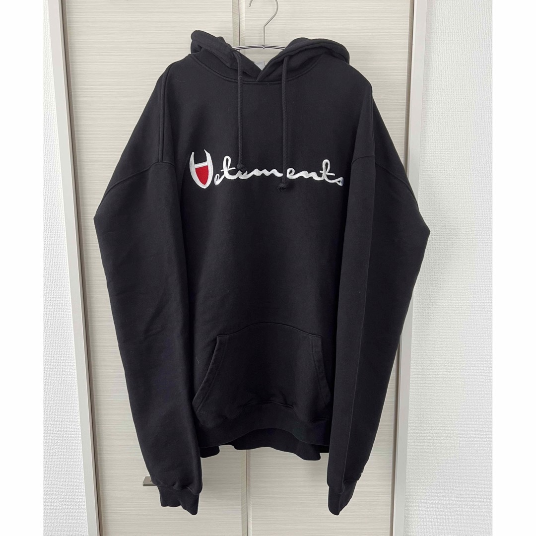 vetements ビックタグパーカー