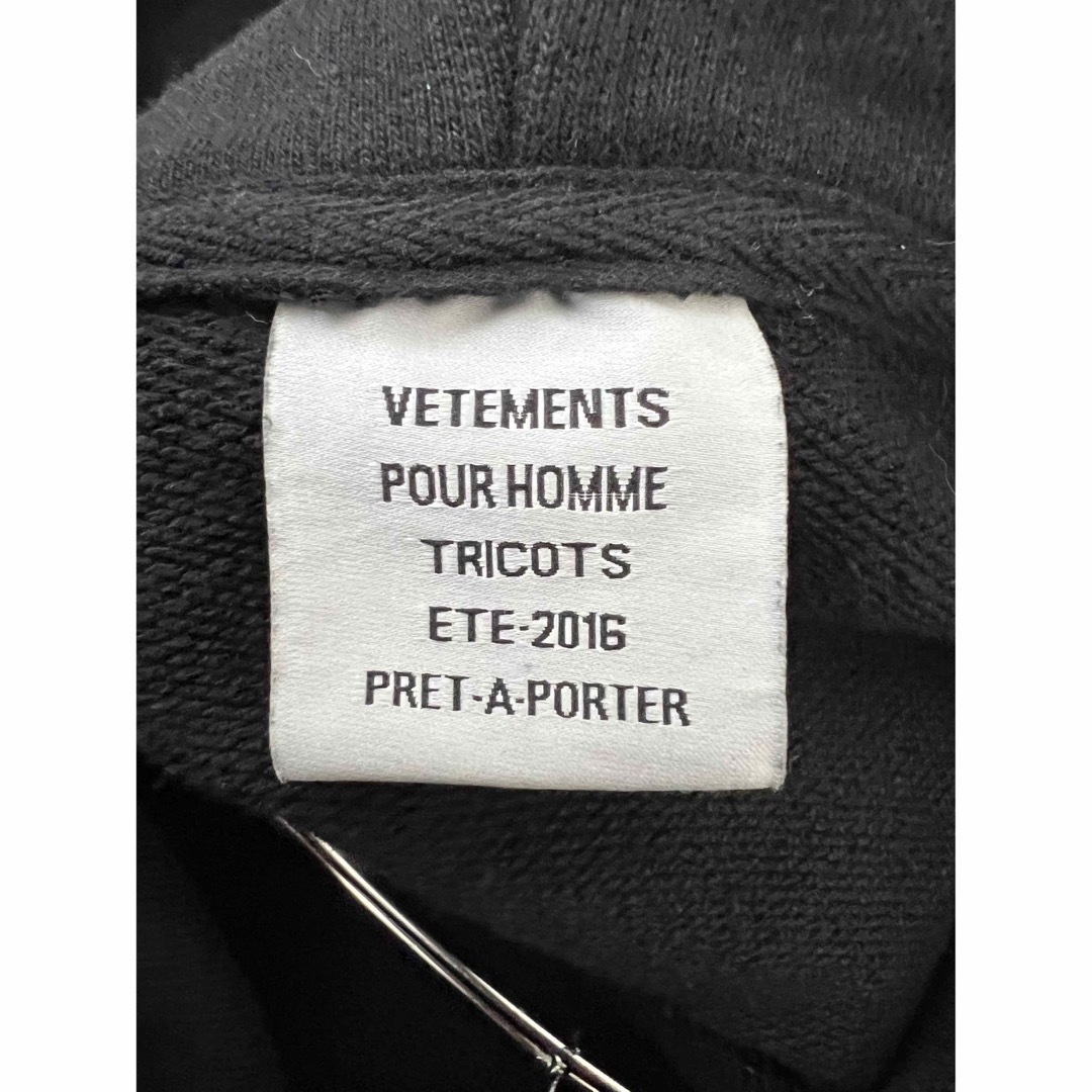 VETEMENTS 16ss 激レア チャンピョンロゴ パーカー オンラインストア