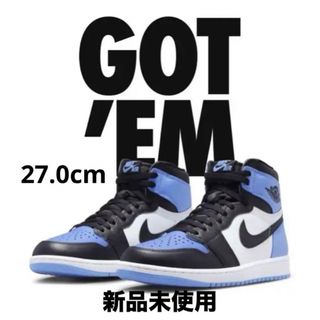 ナイキ(NIKE)のNIKE AIR JORDAN1 HIGH University Blue(スニーカー)