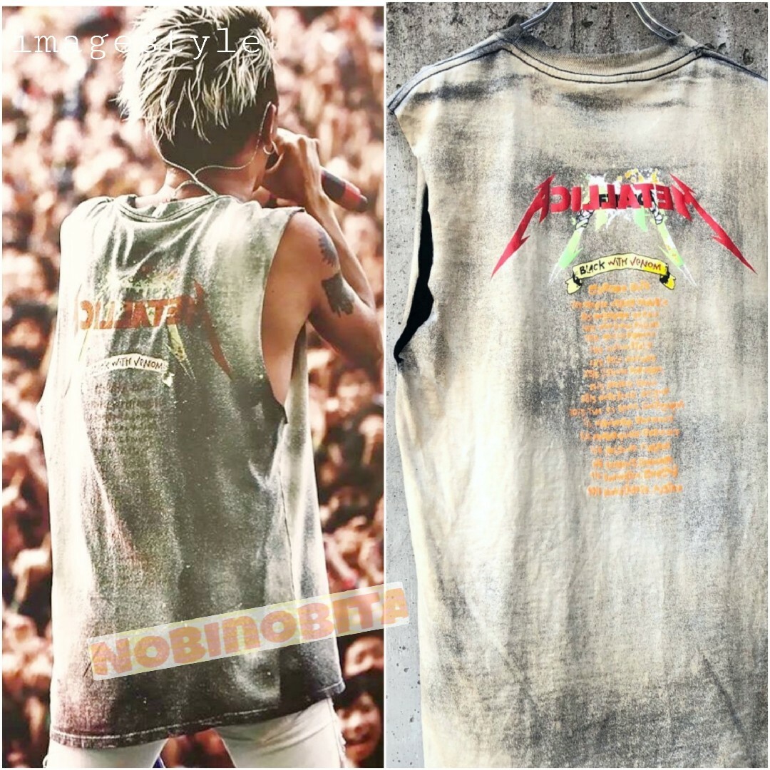 ONE OK ROCK(ワンオクロック)のXXL/渚園ダブルMETALLCA2012 ブリーチ ロックT メンズのトップス(Tシャツ/カットソー(半袖/袖なし))の商品写真