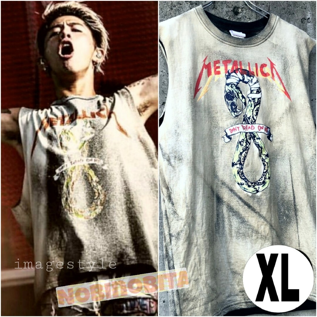 ONE OK ROCK(ワンオクロック)のXXL/渚園ダブルMETALLCA2012 ブリーチ ロックT メンズのトップス(Tシャツ/カットソー(半袖/袖なし))の商品写真