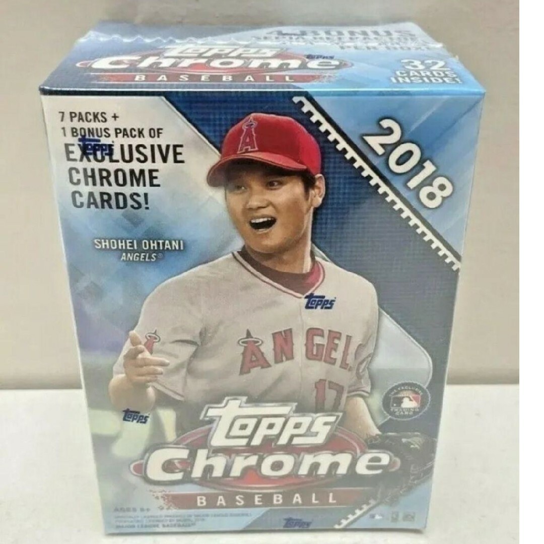 ラスト　大谷翔平　2018 Topps chrome クロームボックス  box