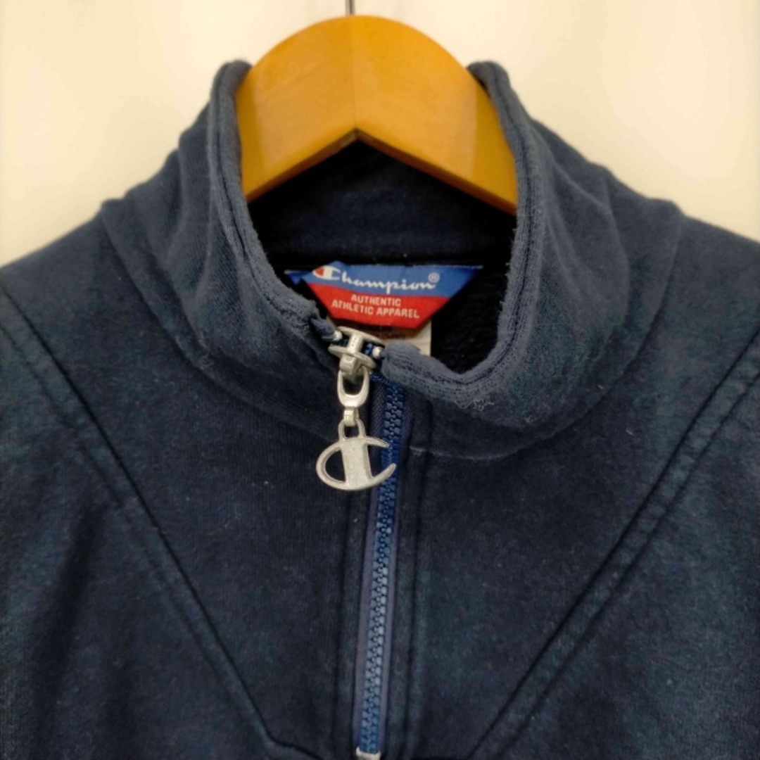 Champion - Champion(チャンピオン) 裾企業ロゴ刺繍ハーフジップ