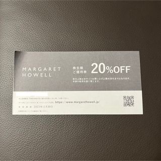 マーガレットハウエル(MARGARET HOWELL)のマーガレットハウエル  TSIホールディングス　株主　20％OFF(ショッピング)