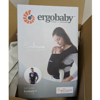 エルゴベビー(Ergobaby)のエルゴベビーエンブレース　抱っこ紐　黒　新品未使用(抱っこひも/おんぶひも)