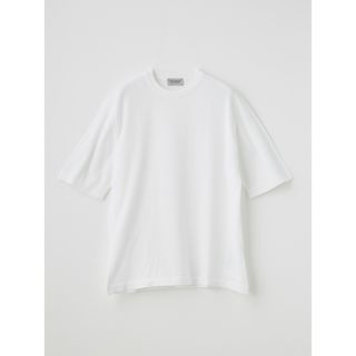 ジョンスメドレー(JOHN SMEDLEY)のJOHN SMEDLEY 半袖クルーネックニット ニットT WHITE L(ニット/セーター)