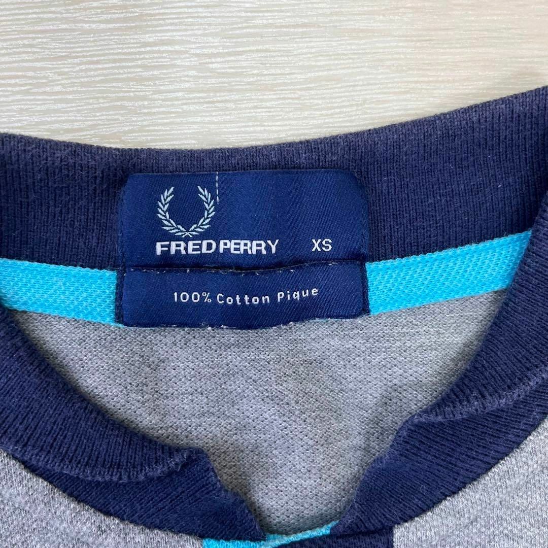 FRED PERRY(フレッドペリー)のフレッドペリー　XSサイズ　半袖ポロシャツ　ゴルフウェア メンズのトップス(ポロシャツ)の商品写真