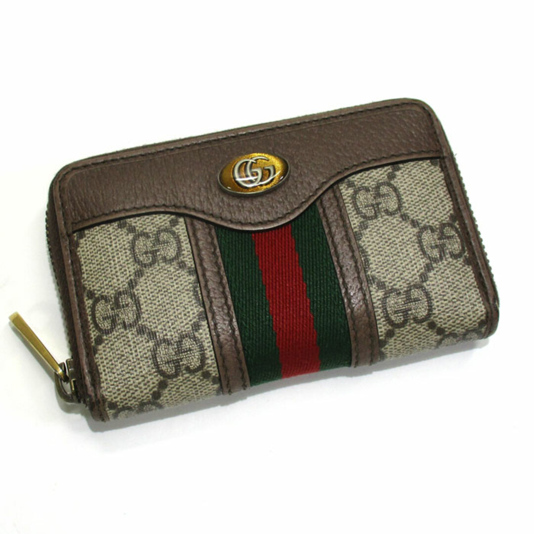 Gucci(グッチ)のGUCCI オフィディア コインケース ラウンドファスナー 小銭入れ PVC メンズのファッション小物(コインケース/小銭入れ)の商品写真